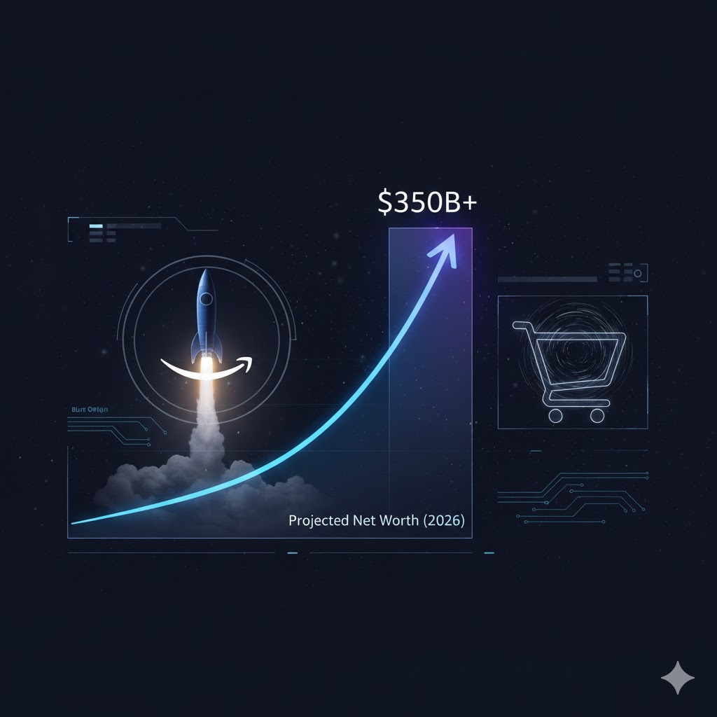 Jeff Bezos nettoformue